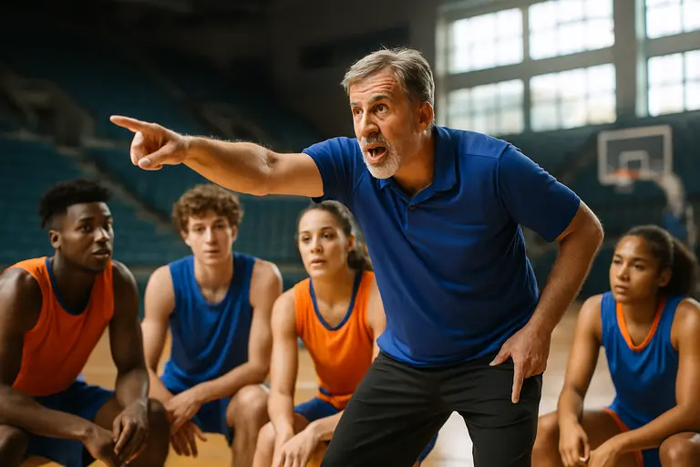 Florida basketball players run a half-court drill during practice